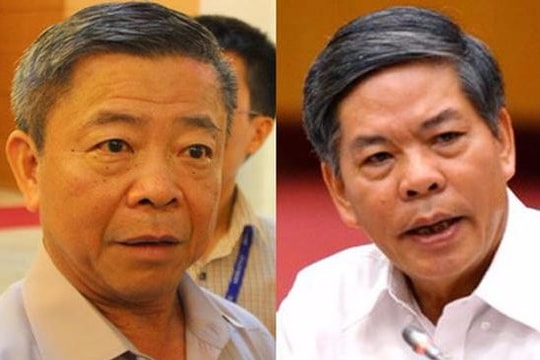 Ủy ban Kiểm tra TW đề nghị kỷ luật ông Võ Kim Cự, Nguyễn Minh Quang