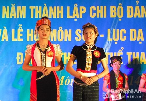 Hội thi người đẹp lễ hội Môn Sơn - Lục Dạ