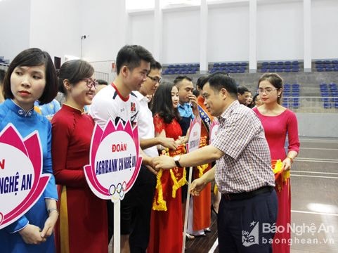 Hơn 650 VĐV tham dự hội thao ngành Ngân hàng Nghệ An