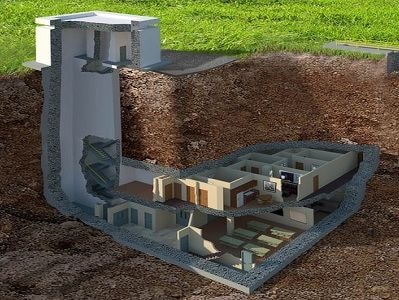 Hầm trú hạt nhân bất khả xâm phạm dưới lòng đất