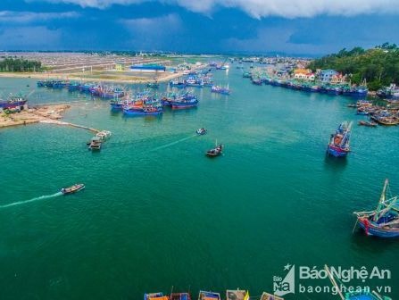 Nghệ An: Phát triển 10 bến cá cho 105.000 lượt tàu thuyền/năm