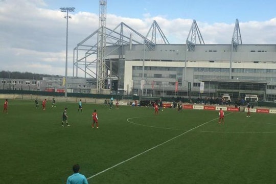 U-20 VN thua U-23 Borussia Monchengladbach 0-1