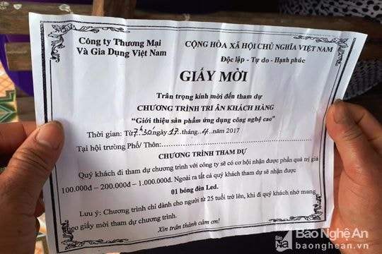 Xuất hiện chiêu trò móc túi mới của kẻ núp bóng doanh nghiệp