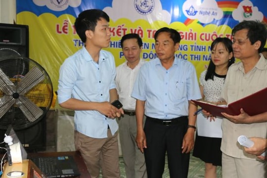 52 sản phẩm tham dự Cuộc  thi Sáng tạo Thanh Thiếu niên nhi đồng