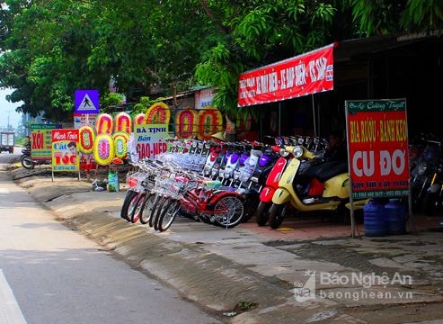 Lộn xộn vỉa hè ở Nghi Lộc