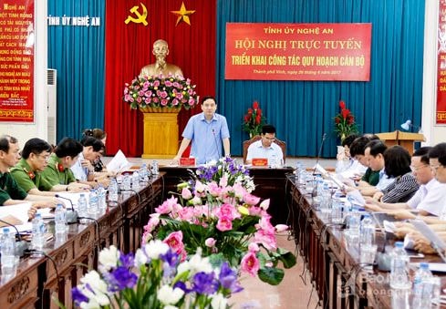 Bí thư Tỉnh ủy: Công tác quy hoạch cán bộ phải đảm bảo 'mở' và 'động'