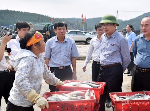 Ủy ban Thường vụ Quốc hội đánh giá cao nghề khai thác hải sản ở Quỳnh Long