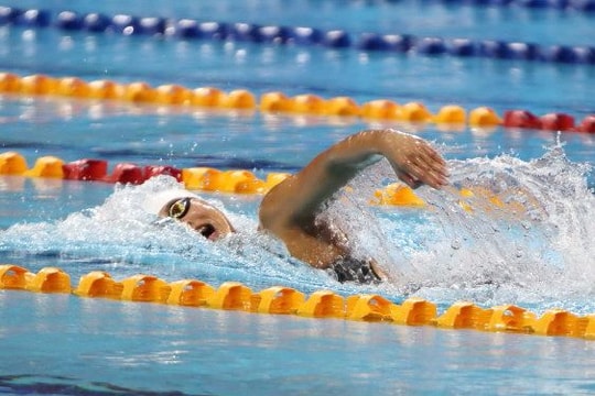 Ánh Viên đoạt HCB 1.500m tự do Giải Arena Pro Swim Series