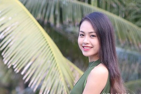 Hoa khôi Trường Cao đẳng Sư phạm từng đạt giải Người đẹp phố biển 2016