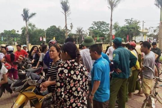 Bắt cóc con ruột tại Hà Tĩnh sau khi đâm xe