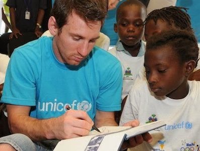 Messi xây trường học cho 1600 em nhỏ tại Syria