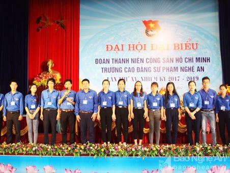 19 đoàn viên trúng cử BCH Đoàn Trường CĐSP Nghệ An khóa XV