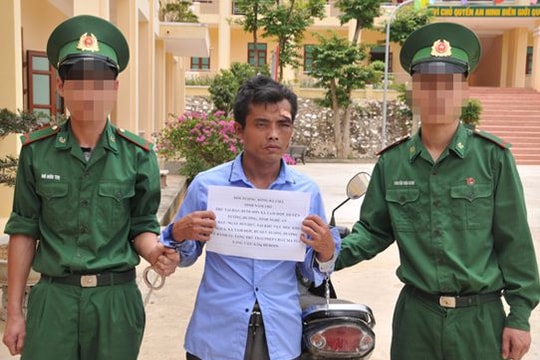 Mua ma túy về dùng bị bộ đội Biên phòng bắt giữ