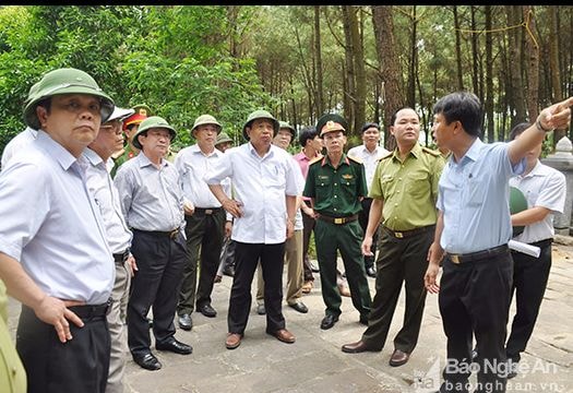 Bảo vệ an toàn tuyệt đối các khu rừng gắn với khu di tích lịch sử