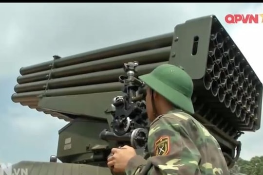 Thán phục: Việt Nam tăng tầm bắn pháo phản lực BM-21