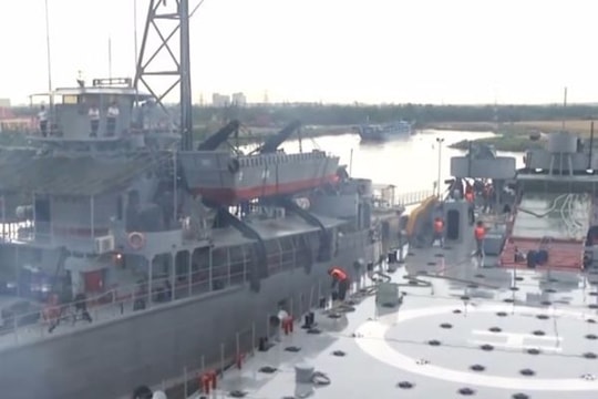 Việt Nam khôi phục thành công tàu đổ bộ LST của Mỹ