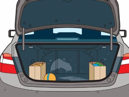 Những vết bẩn dễ bị bỏ qua trên xe