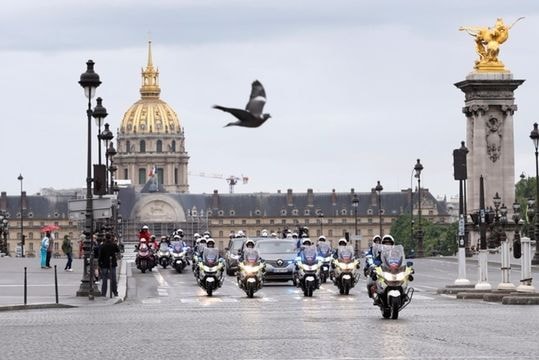 Những khoảnh khắc ấn tượng tại lễ nhậm chức tổng thống Pháp