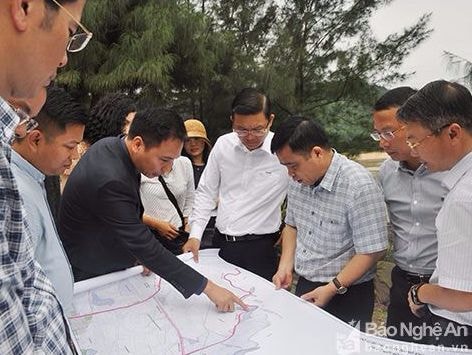 Tập đoàn FLC khảo sát thực địa triển khai dự án tại Nghệ An