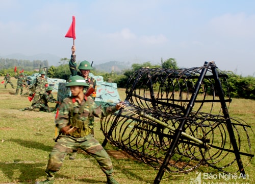 Hơn 700 tân binh được huấn luyện nội dung 3 nổ