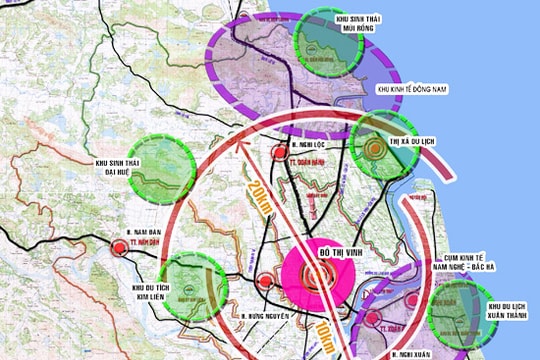 Thành phố Vinh trong tầm nhìn mới: Kết nối đô thị biển phát triển bền vững