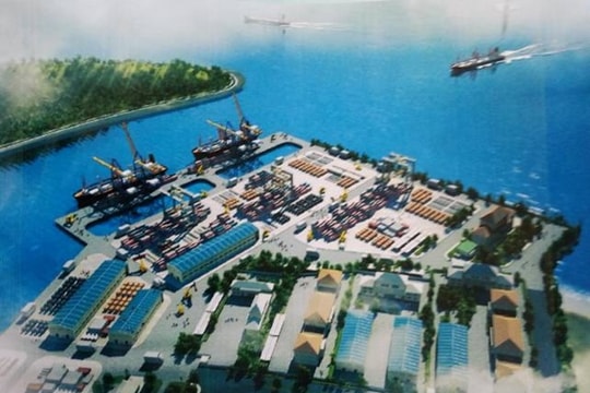 Cảng của tập đoàn Tuấn Lộc ở Nghệ An chuẩn bị đưa vào khai thác