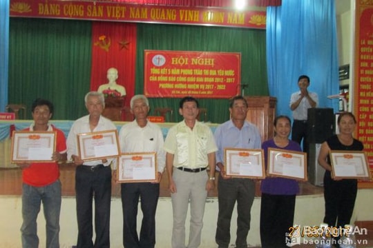 Thắt chặt đoàn kết lương - giáo, phát triển kinh tế quê hương