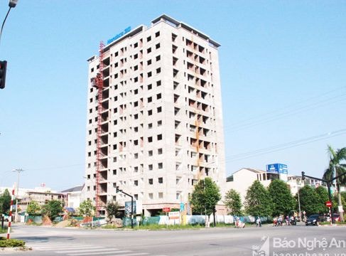 Đẩy nhanh tiến độ tòa nhà chung cư A2 Đại lộ Lê Nin