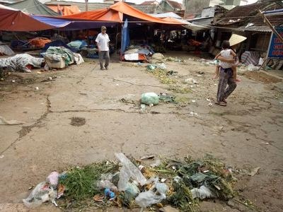 Báo động ô nhiễm chợ và làng nghề ở thị xã Thái Hòa