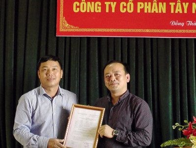 Công bố thành lập Chi bộ Đảng Công ty cổ phần Tây Nghệ