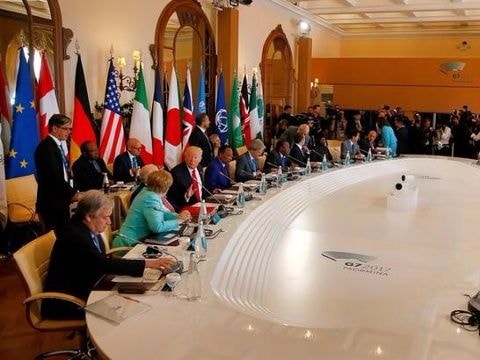 G7 đạt tiến triển về thương mại, song vẫn bất đồng về biến đổi khí hậu