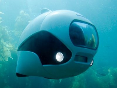 Robot điều khiển từ xa bơi lội như cá thật