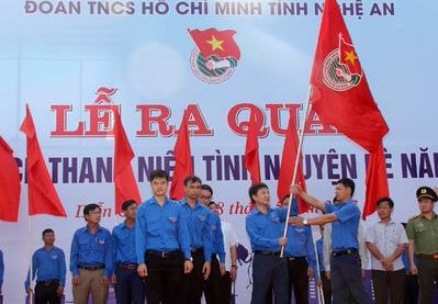 Tuổi trẻ Nghệ An ra quân chiến dịch Thanh niên tình nguyện hè 2017