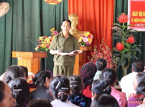 Đô Lương: 234/367 xóm thực hiện mô hình Bí thư kiêm xóm trưởng