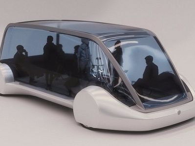 Chiêm ngưỡng xe buýt trong suốt chạy 200 km/h