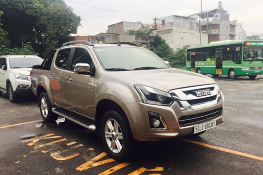 Isuzu D-Max 2017 về Việt Nam, chưa công bố giá