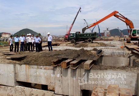 Dự kiến đưa bến 5,6 của Cảng Cửa Lò vào khai thác trong tháng 10/2017