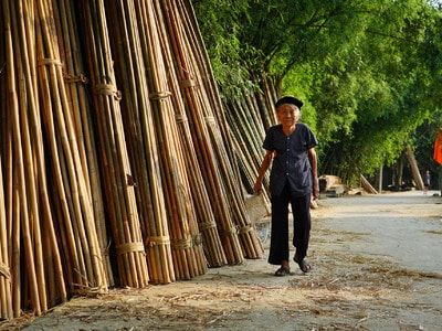 Thăng trầm nghề đan liếp Do Nha