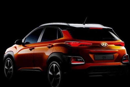 SUV cỡ nhỏ Hyundai Kona 2018 sắp ra mắt