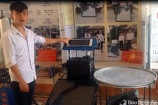 Sáng chế vì cộng đồng của hai nam sinh vùng biển