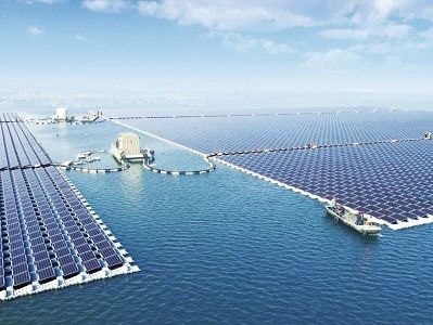 Nhà máy điện Mặt Trời nổi lớn nhất thế giới