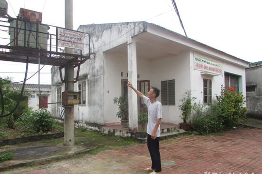 100 hộ dân Thị trấn Cầu Giát mong sớm có điện, nước