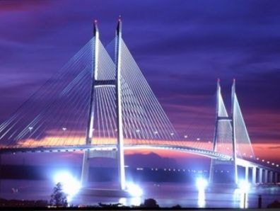 Xây cầu dây văng cực đẹp qua sông Lam nối Nghệ An - Hà Tĩnh