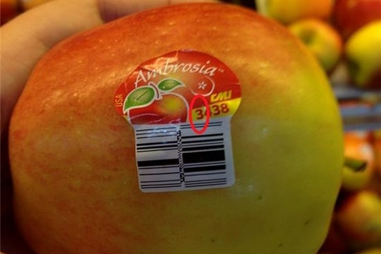 Cách nhận biết mã số trên tem hoa quả nhập khẩu