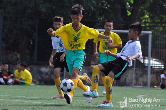 'Chân dung' 11 đội bóng thiếu niên tranh Cúp Báo Nghệ An