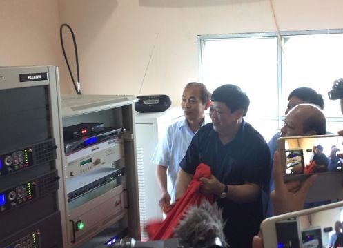 Khánh thành trạm phát sóng FM tại Quế Phong