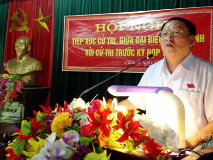 Cử tri Quỳ Hợp kiến nghị giải quyết dứt điểm tranh chấp đất ở các xóm giáp ranh