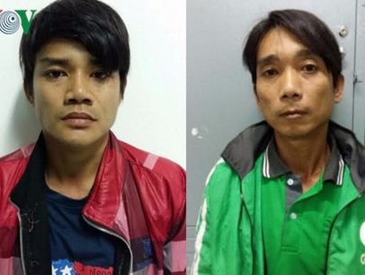 Trinh sát đặc nhiệm ép xe, bắt 2 tên trộm giả tài xế Grab