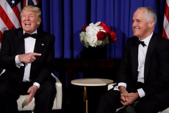 Thủ tướng Australia bị lộ đoạn ghi âm 'giễu nhại' TT Trump