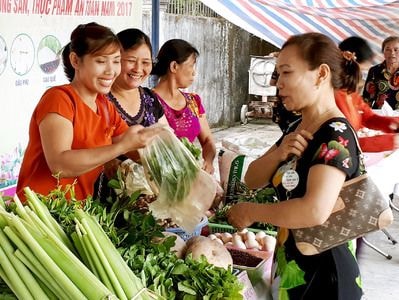 Nông sản sạch của nông dân thành phố Vinh